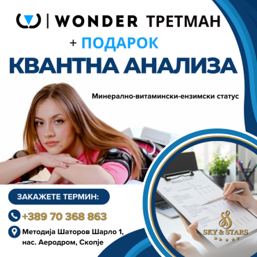 Wonder третман со ПОДАРОК Квантна анализа